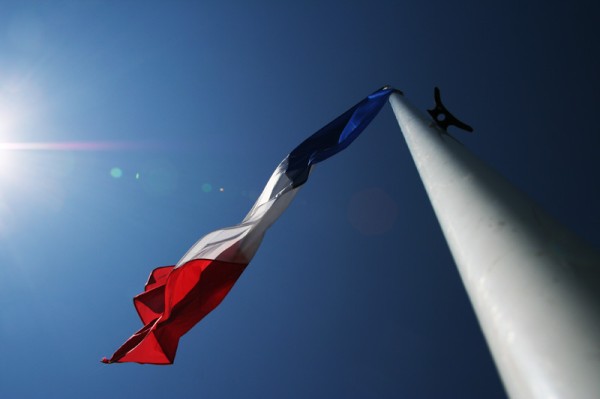 Drapeau
Fort de Vaux (Verdun)
Mots-clés: ciel soleil drapeau